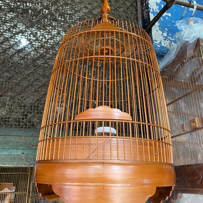 SANGKAR KANDANG BRANJANGAN SOLOAN BAMBU PREMIUM