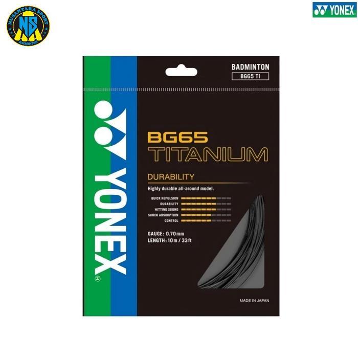 Senar Badminton Yonex BG 65 TI / BG 65 Titanium