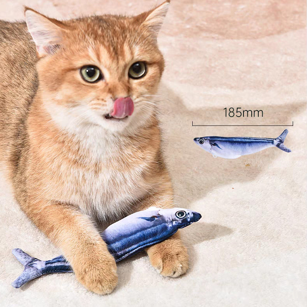 Electric Cat Toy Fish Pet Cat Toys Catnip Simulation Fish Swing Kitten Dance Fish Toy Funny Cats
