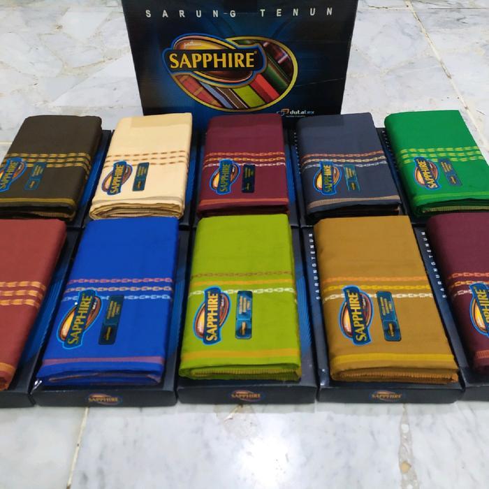 Sarung Sapphire Polos Warna Gunungan (Pwg)