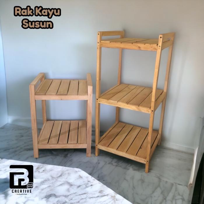 Rak Rice Cooker dan Rak Dispenser 3 Susun Serbaguna