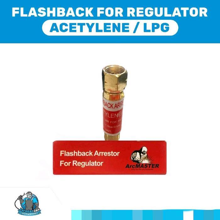 Flashback Arrestor Acyteline / LPG for Regulator