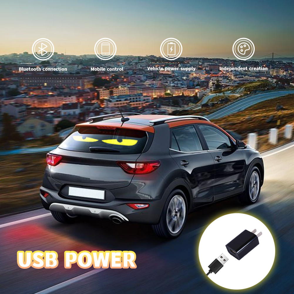 Devil Eyes LED Panel Light DIY Programmable LED Demon Eyes Flexible Display Screen Demon Eyes