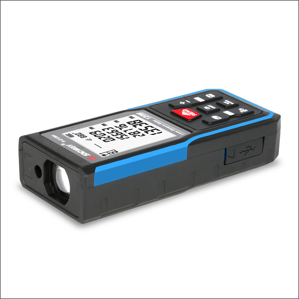 SNDWAY Laser Rangefinder Hunting Rangefinder Digital Mini Range finder Laser Tape Distance Ruler