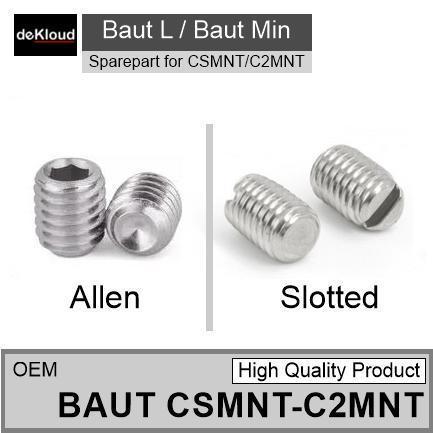 Baut Spare/Cadangan Untuk CSMNT C2MNT baut penjepit coil m3.5 tipe min minus slotted dan L