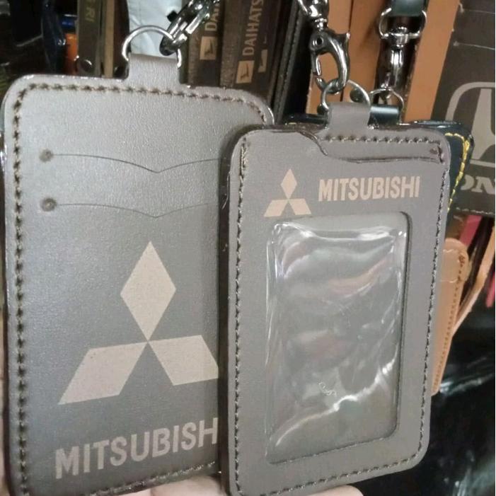 Dompet Pria Lanyard Id Card Mitsubishi Gantungan Id Card Dompet Id Card Mitsubishi Kartu Foto