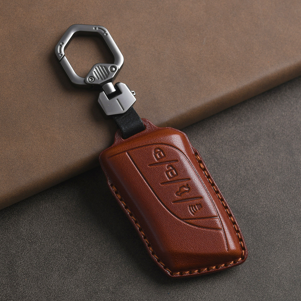 Genuine Leather Protector for Lexus Key Cover Es200/Nx/Rx/Ux300/Ls500 Key Case Cover Fob