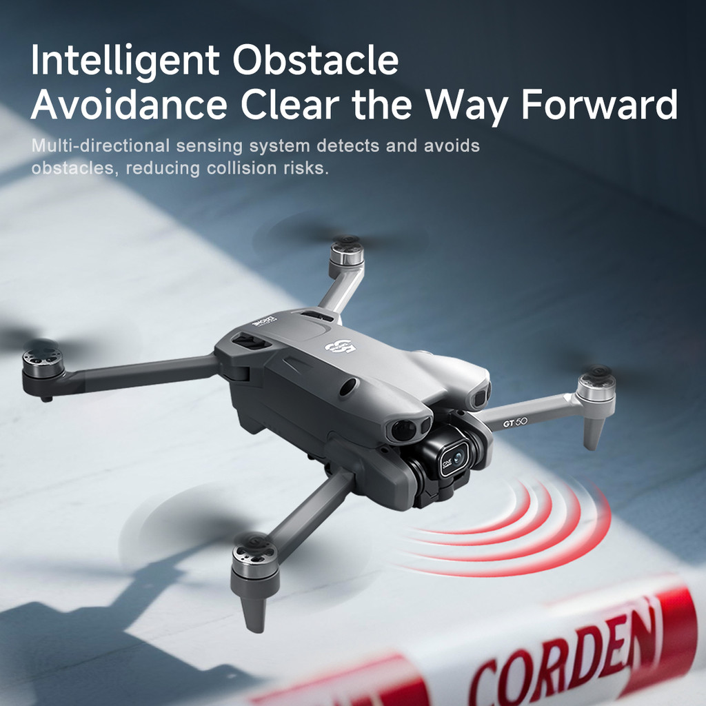 AXNEN GT50 Photography Drone Dual Camera 8K Aerial Aircraft Obstacle Avoidance UAV Large Screen