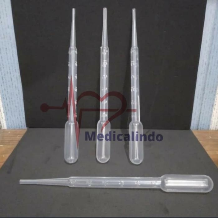 TEREMURAHTERLARIS READY SILAHKAN DIORDER PIPET PLASTIK 3 ML 1 BOX / PIPET PASTEUR / DROPPING PIPETTE