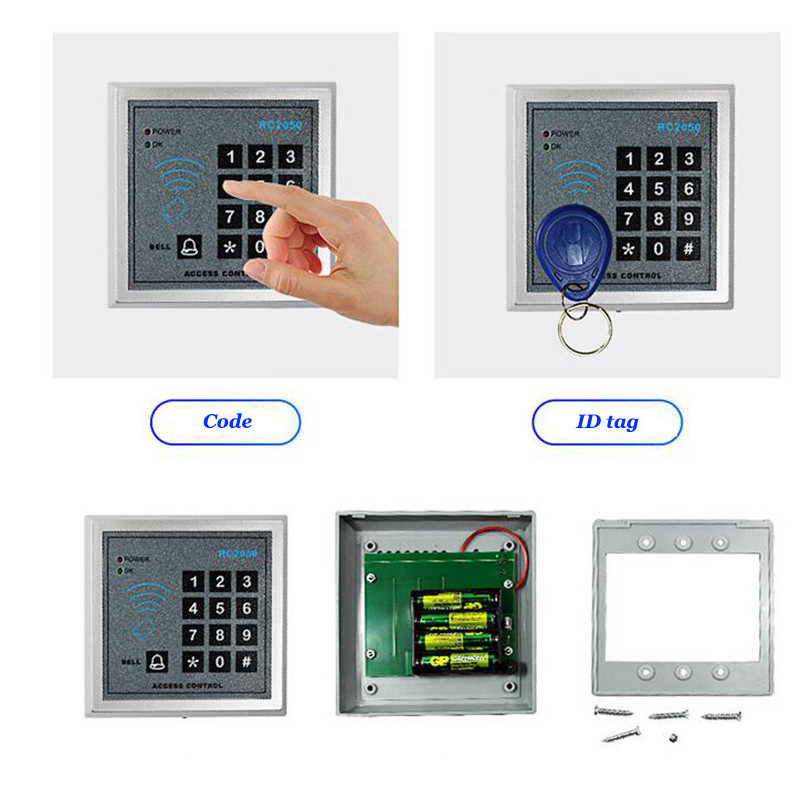 PROMO Waterproof Wireless ID Reader 125Khz Compatible with Hidden lock sold in our store 433Mhz Card