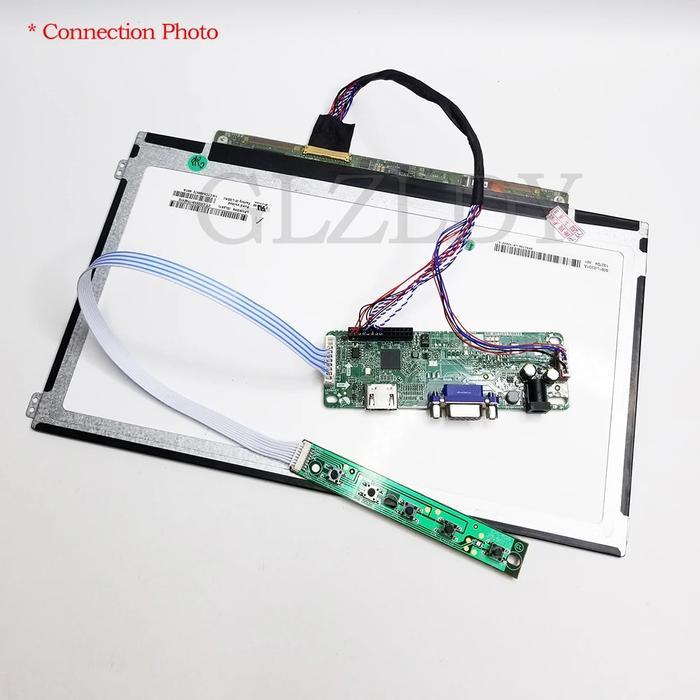 LCD Controller Board For Laptop 1366x768 LVDS 40pin LCD Display Driver Board Monitor HDMI VGA