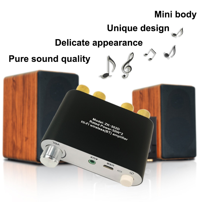 2*50W Bluetooth 5.0 TPA3116 Digital Power Audio Amplifier Board TPA3116D2 Stereo Wireless