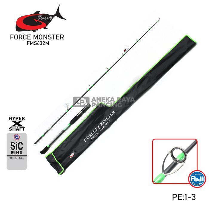 Joran Tipe Bc Dan Spinning G-Tech Force Monster