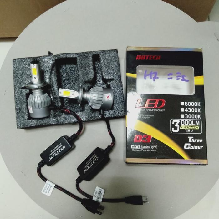 Lampu Led D3 Mobil H-7 3 Warna