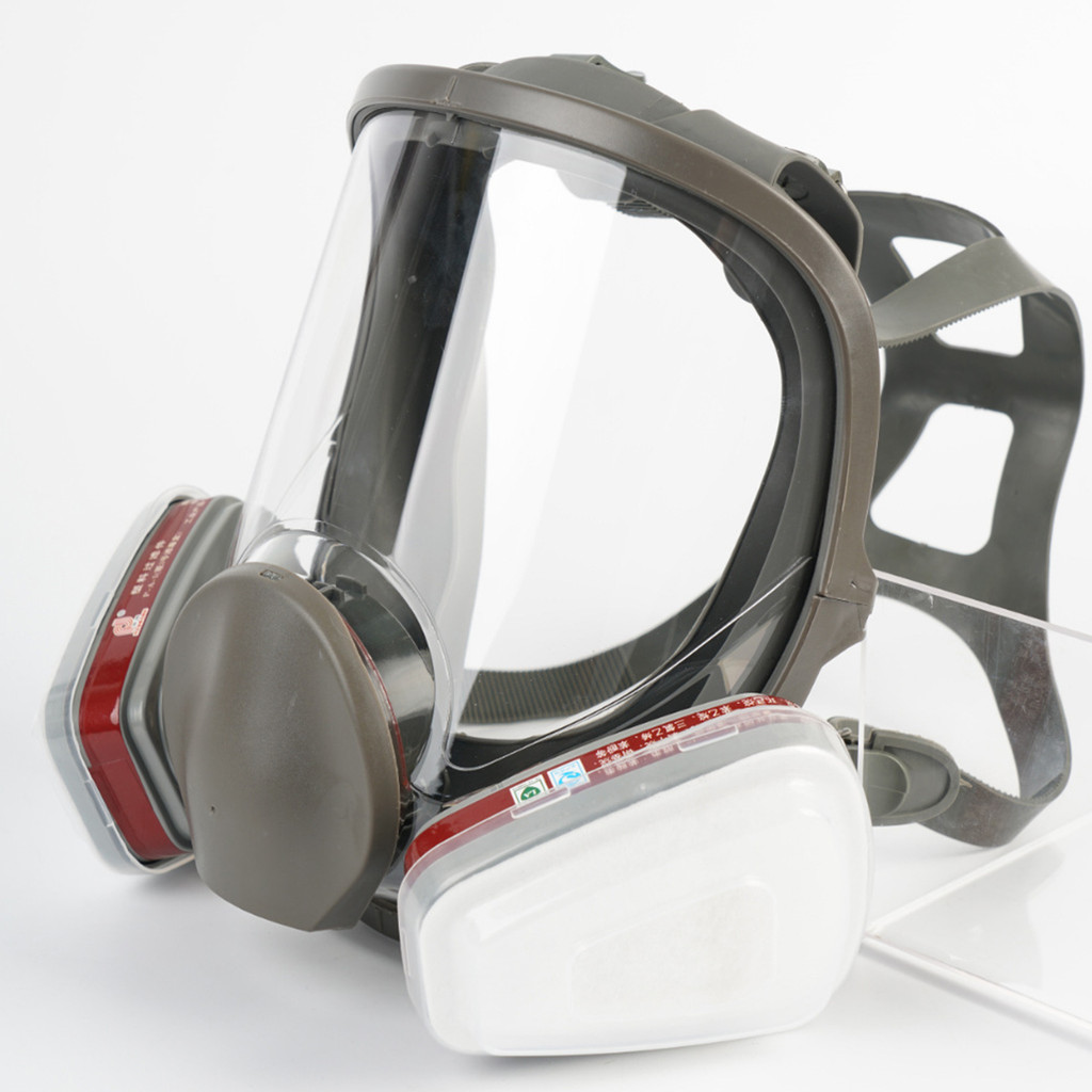 Reusable Respirator Mask Dust Mask Full Respirator Face Cover for Painting Polishing Welding Work