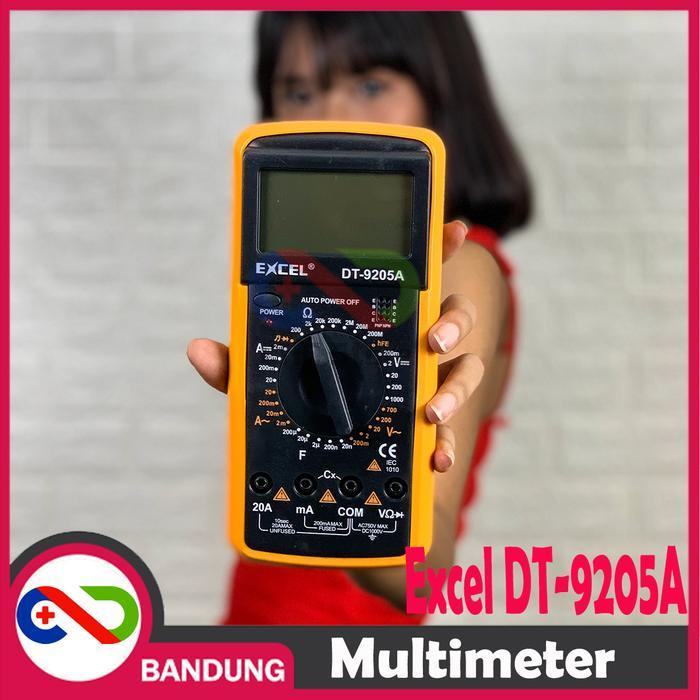 EXCEL DT 9205A DT-9205A MULTIMETER DIGITAL AVO METER AVOMETER .