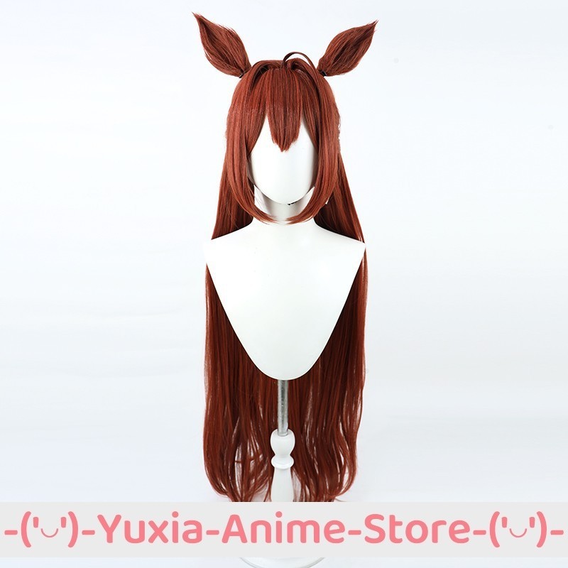 UMA MUSUME PRETTY DERBY DAIWA SCARLET COSPLAY WIG CHRISTMAS CARD VER ANIME GAME ROLEPLAY PARTY