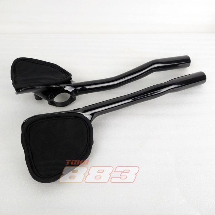 TT BAR Arm Rest 31.8mm Carbon Fiber Road Bike Aero Bar Rest