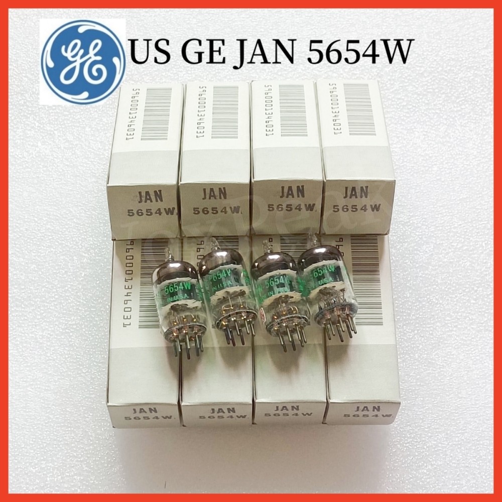 Original US GE JAN 5654W 5654 Vacuum Electron Tube Upgrade 6J1 6J2 6M1N EF95 403A 6AK5 6AU6 403B