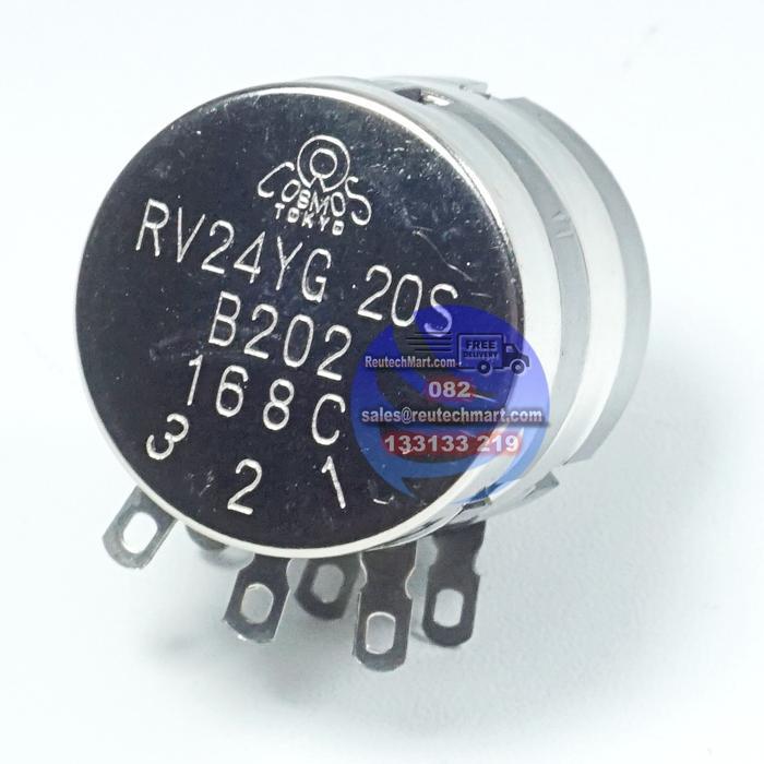 Potentiometer 2K Tocos Rv24Yg20Sb202 Cosmos 2K Ohm Rv24Yg 20S B202