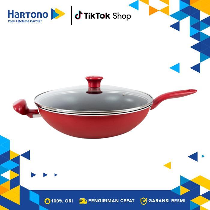 Tefal 32cm Wok Pan With Lid G1359895