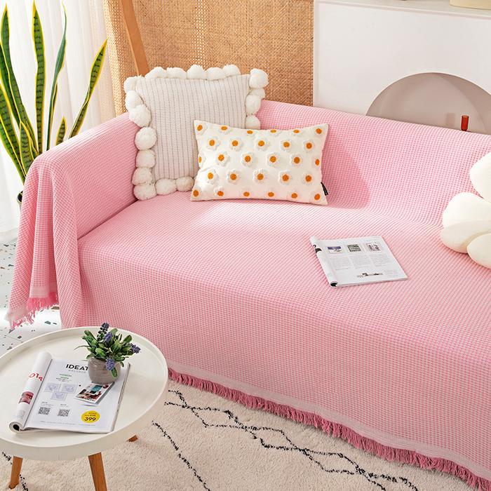 NEWW TOMU-COD Selimut sofa Nordic Blanket size 130*180cm 180*260cm 180*340cm - throw blanket - sofa