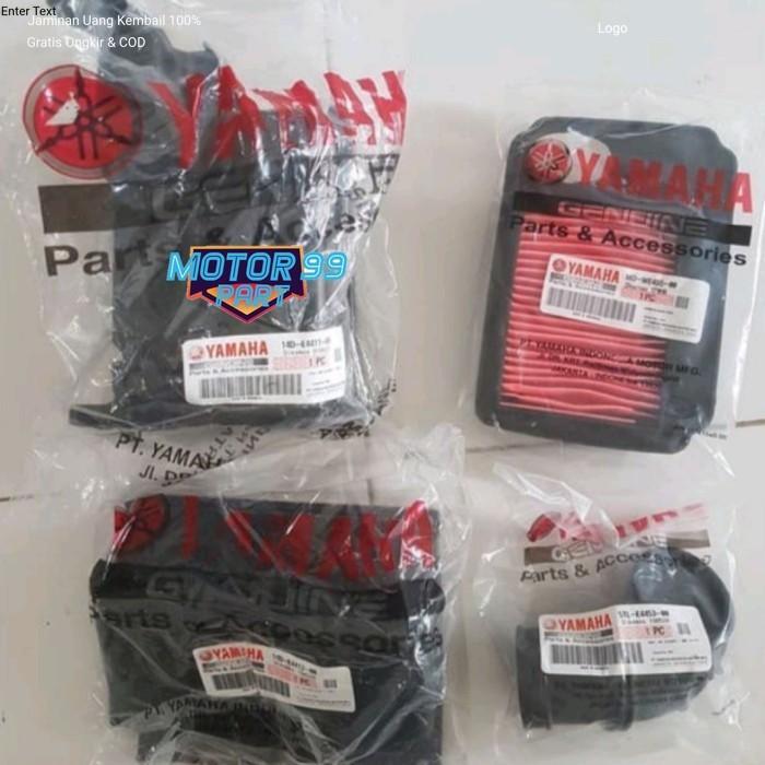 BOX FILTER UDARA SATU SET MIO SOUL LAMA KARBU FINO Ori part yamaha