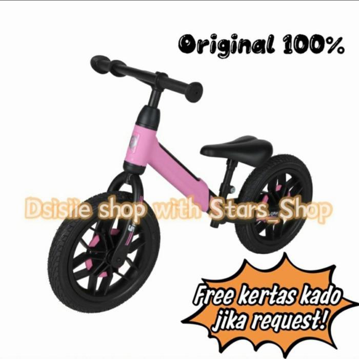 Qplay Spark Balance Bike Kids Light 12" Original / Sepeda Balance Anak