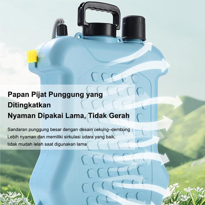 "New" Reaim Alat Semprot Tangki Sprayer Listrik 15 Liter Elektrik semprotan pertaniantangki semprot