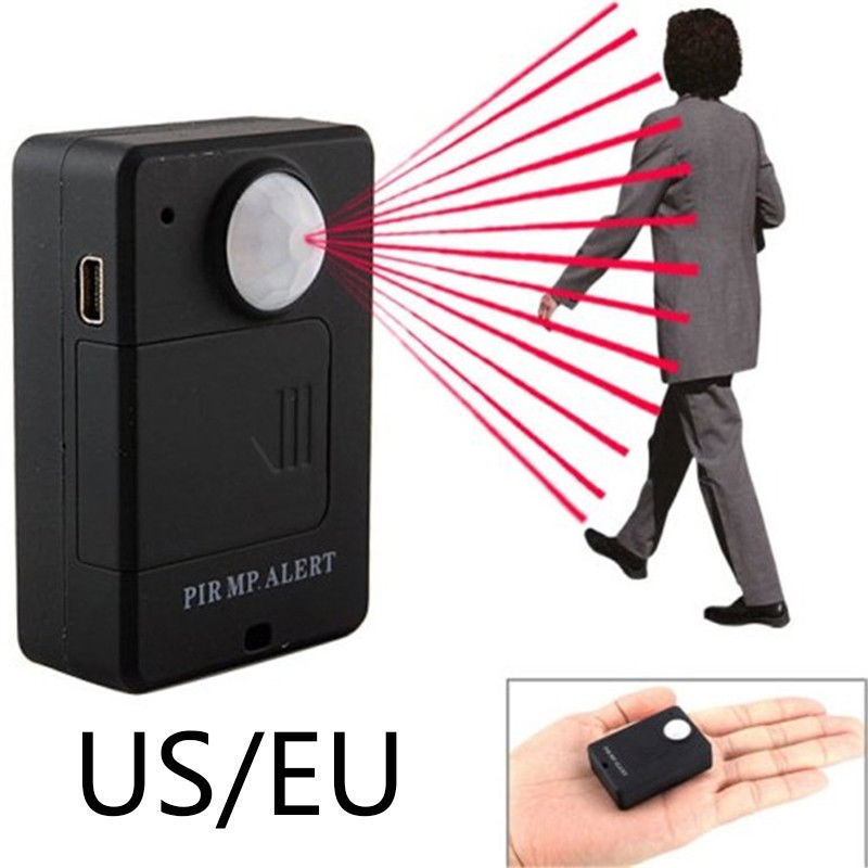 Mini GSM PIR Alarm Motion Sensor Alarm Infrared Wireless GSM Alarm Anti-theft Motion Detector With