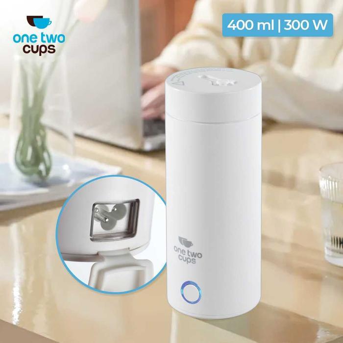 Air Panas LIstrik Portable 400ml Termos Air Panas Listrik Pemanas Electric Thermos Kettle