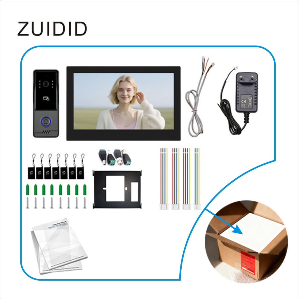 10 video intercom, IP video intercom, Tuya video intercom, Tuya intercom, video intercom