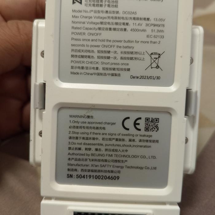 baterai fimi x8 se 2022 sehat