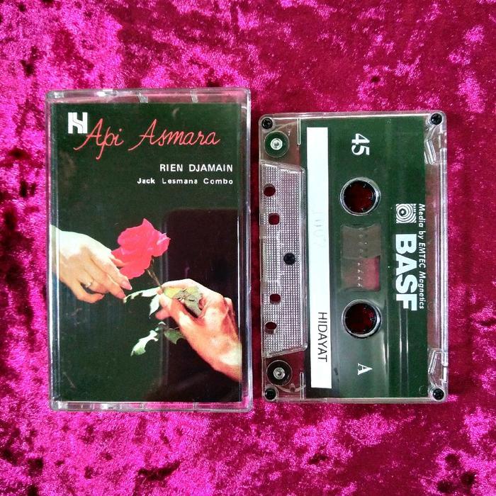 Kaset Pita Rien Djamain - Api Asmara (Hidayat Record)