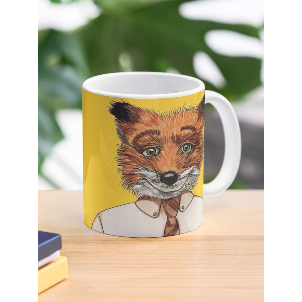 Mug Kopi Mr. and Mrs. Fox
