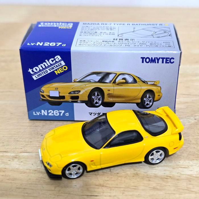 TLV Mazda RX7 Type R Bathurst R LV N267d Tomica Limited Vintage Neo Hobby Koleksi Mobil Mainan Mini