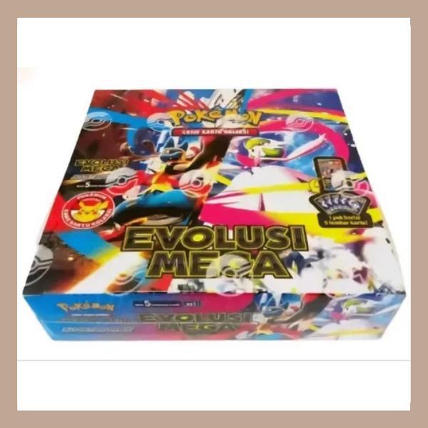 Pokemon Booster Box Evolusi Mega Pokemon Indonesia TCG