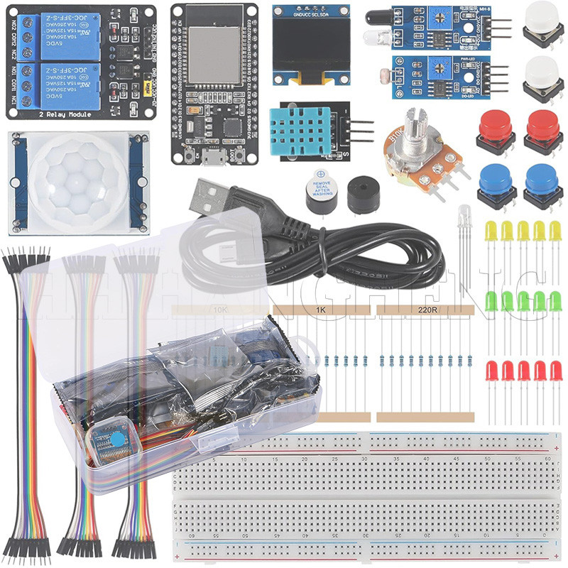 ESP32 Module Kit Starter Kit for ESP32 ESP-32S WIFI Module ESP32 WIFI Development Board Relay