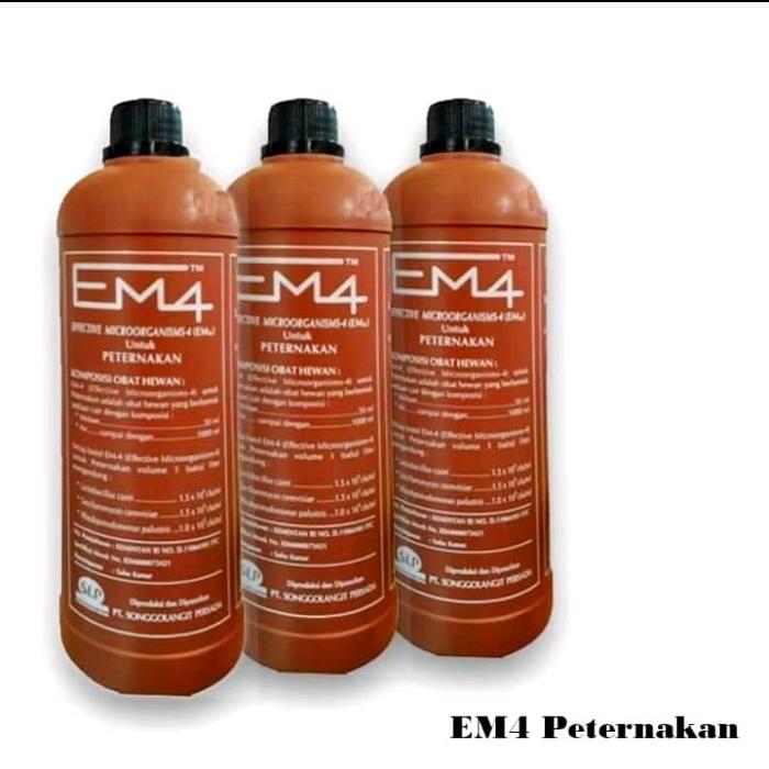 EM4 1L PETERNAKAN/EM4 COKLAT fermentasi pakan ternak penghilang bau