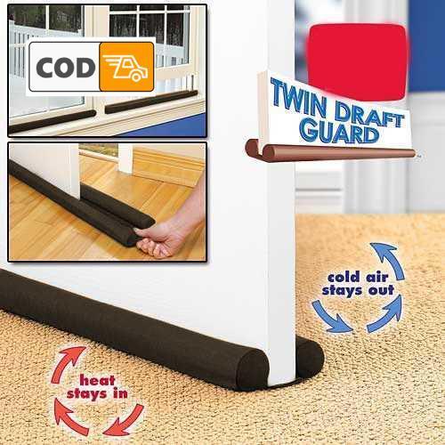 Penahan Debu Bawah Pintu Twin Draft Guard Cegah Debu Masuk Melalui Celah Pintu