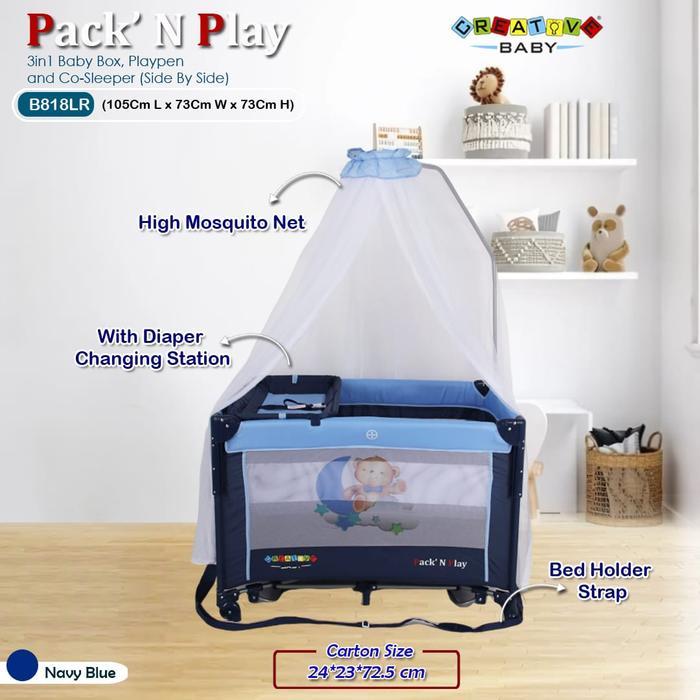 Creative Baby Box B808R Merek Pliko