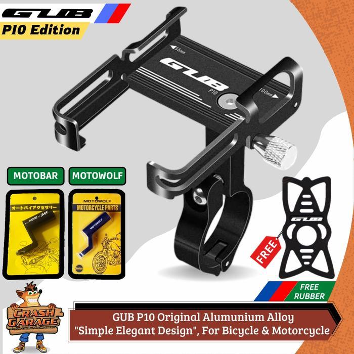 GUB P10 - Holder GUB P10 - Phone Holder HP motor GUB Alumunium Alloy