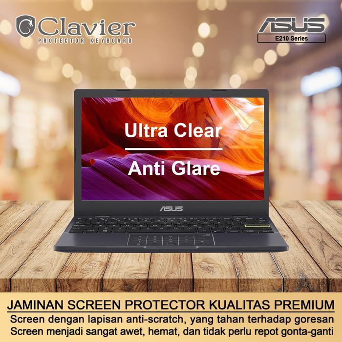 TERMURAH Screen Protector Anti Gores Asus E210 E210M E210MA E210MAO Clear Glare