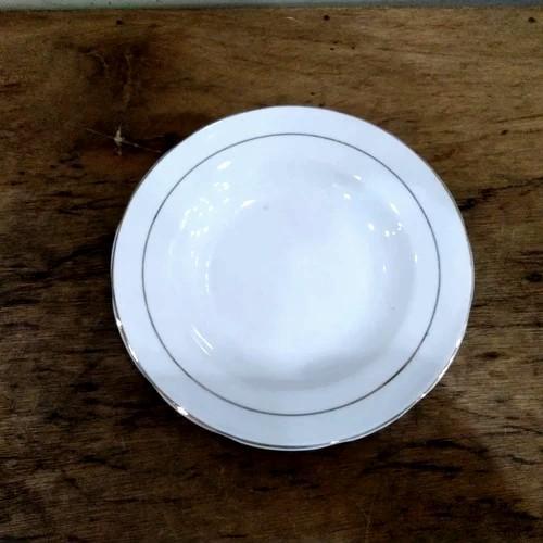 PIRING MAKAN SANGO 9'IN LIST EMAS isi 6 pcs