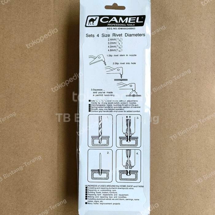 TANG ALAT TEMBAK RIVET RIPET ALUMINIUM