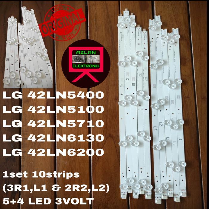 TERLARIS BACKLIGHT TV LED LG 42LN5100 42LN5400 42LN5710 LN6130 42LA 42LA6200 3V SALE