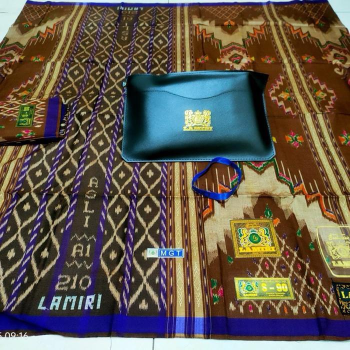 Sarung Lamiri Tipe Mgt/Mgn Full Sutra Basah Motif Bhs