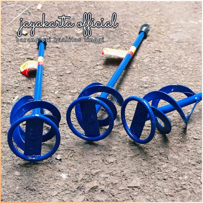 Tangkai mixer bor semen pengaduk cat 8 cm Tjap mata bor mixer aduk cat TERBATAS