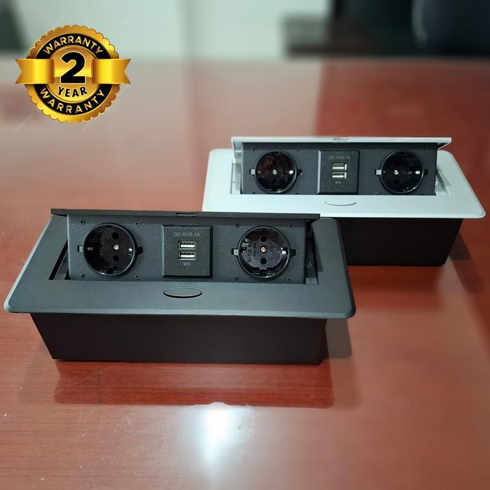 Stop Kontak Meja Kantor Colokan Tanam Meja Meeting Stop Kontak Dinding Murah Bergaransi