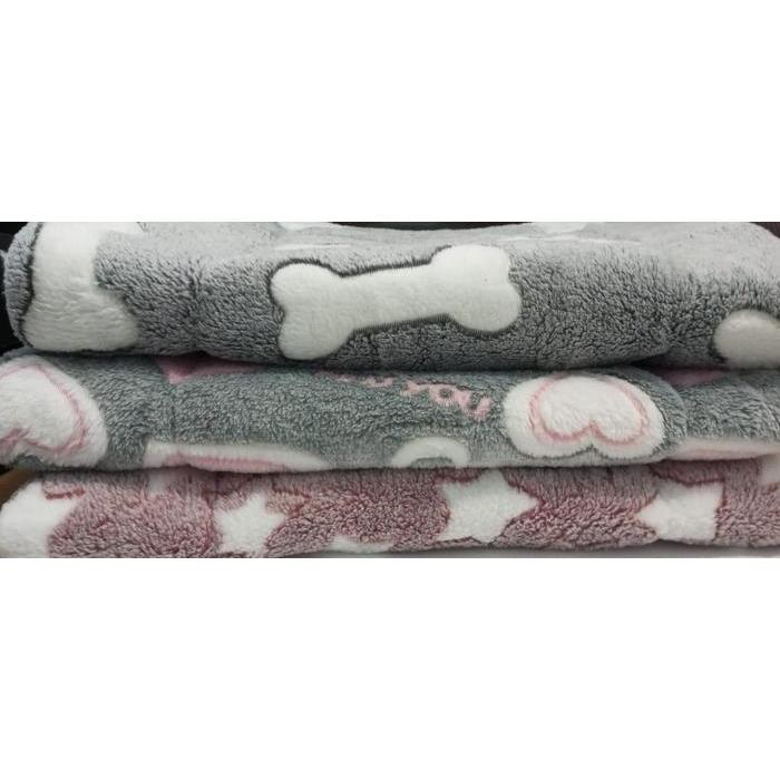 Selimut Matras Kasur Anak Anjing Motif Bintang Selimut Hewan